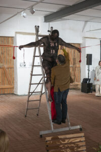 Performance Deliver us from Evil von Ilkka Sariola, Art Space Cammin2026